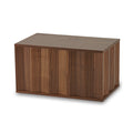 Elegant American-Crafted Walnut Wood Cremation Urn