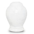 Large White Marble Cremation Urn